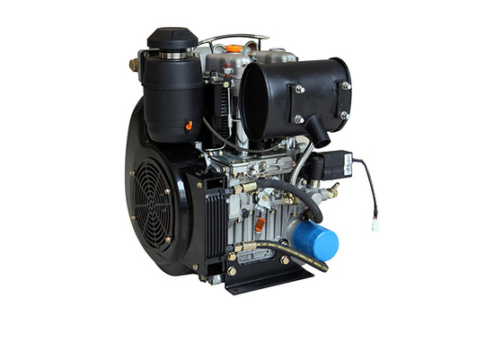 292F twee Cilinder 4-slag Hoge Prestatiesdieselmotoren Lucht Gekoelde 20HP 15KW